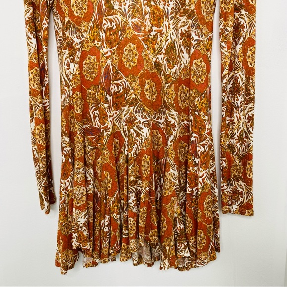 ✔️SOLD NWOT Free People Annabelle Printed Tunic - Picture 7 of 10